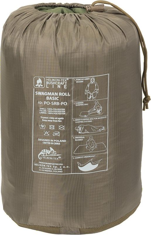 HELIKON Pončo / pršíplášť SWAGMAN ROLL BASIC - olivové (PO-SRB-PO-02)