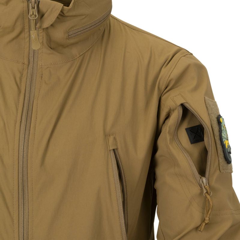 HELIKON Bunda Trooper softshell - čierna (KU-TRP-NL-01)