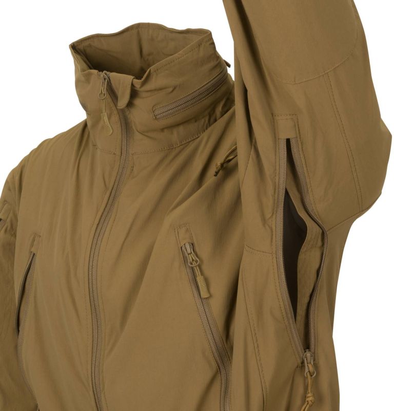 HELIKON Bunda Trooper softshell - čierna (KU-TRP-NL-01)