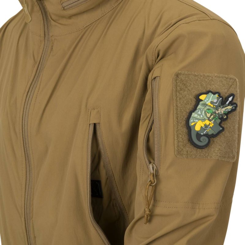 HELIKON Bunda Trooper softshell - alpha green (KU-TRP-NL-36)