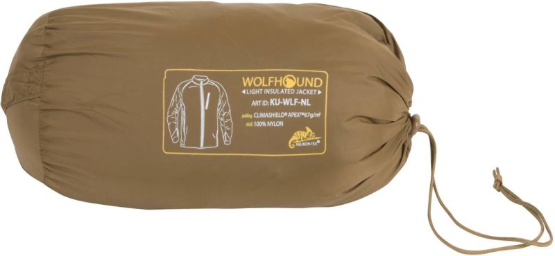 HELIKON Bunda WOLFHOUND, Climashield Apex 67g - čierna (KU-WLF-NL-01)