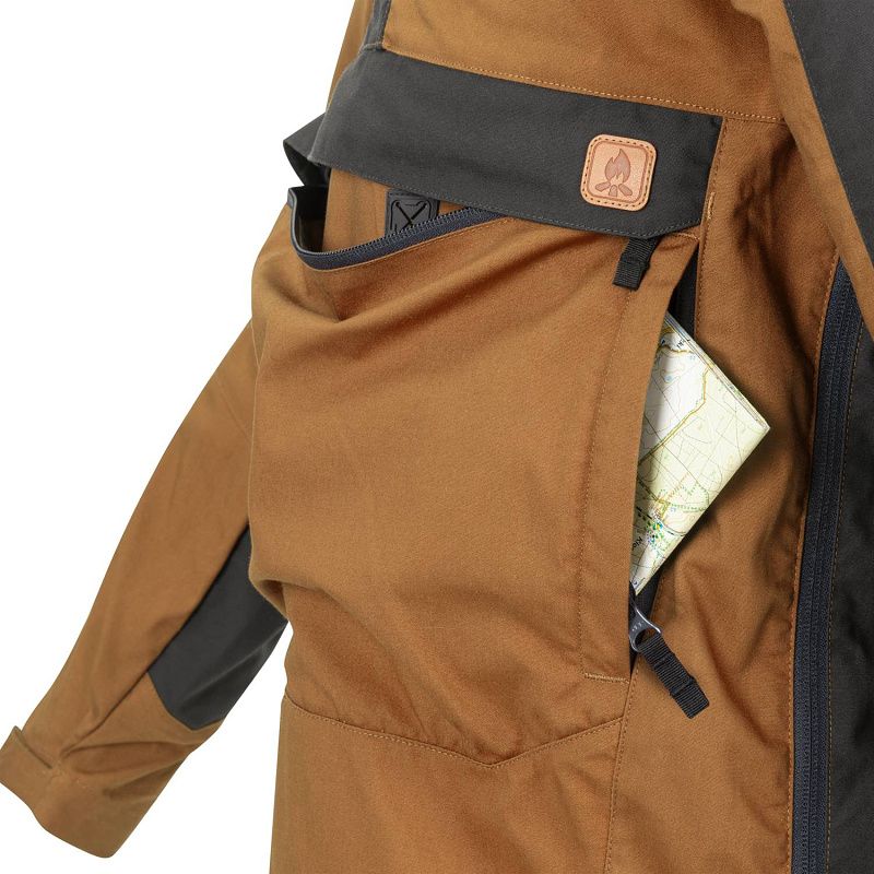 HELIKON Bunda Anorak Woodsman - crimson sky / ash grey (KU-WDN-DC-8385A)