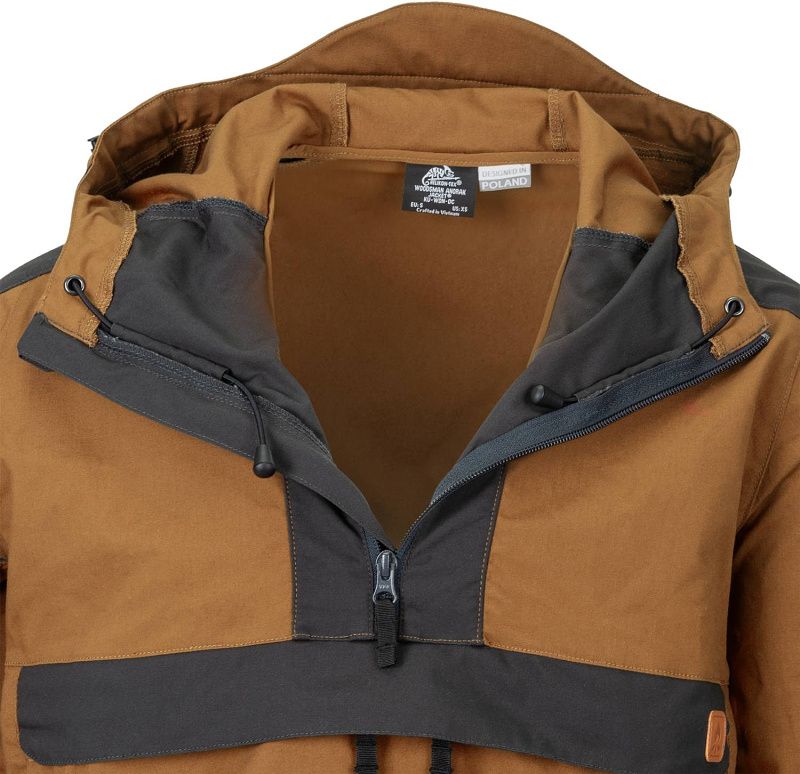 HELIKON Bunda Anorak Woodsman - crimson sky / ash grey (KU-WDN-DC-8385A)