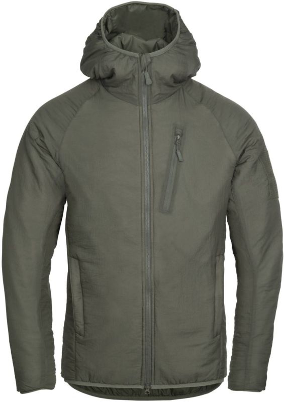 HELIKON Bunda Wolfhound Hoodie, Climashield Apex 67g - black (KU-WLH-NL-01)