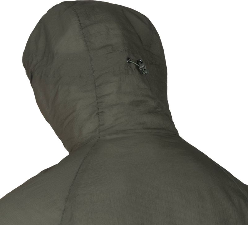 HELIKON Bunda Wolfhound Hoodie, Climashield Apex 67g - black (KU-WLH-NL-01)