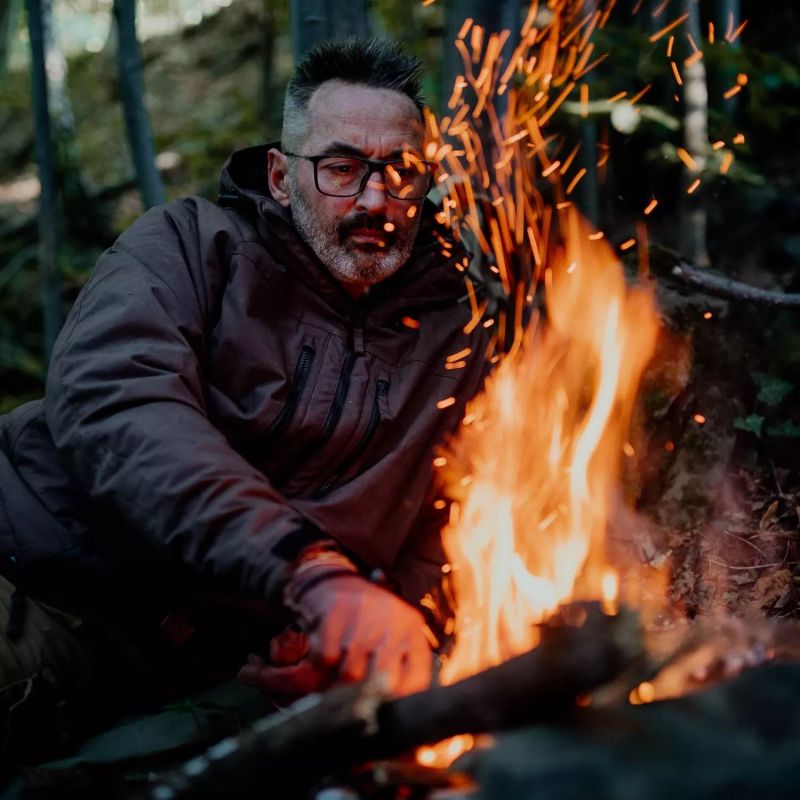 HELIKON Bunda Yukon DuraCanvas - taiga green (KU-WTY-DC-09)