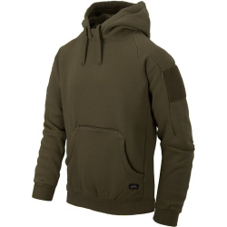 HELIKON Mikina s kapucňou Urban Tactical Hoodie Lite Kangaroo - green (BL-ULK-CB-82)