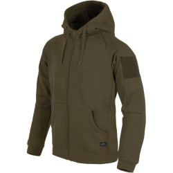 HELIKON Mikina s kapucňou Urban Tactical Hoodie Lite - green (BL-ULF-CB-82)