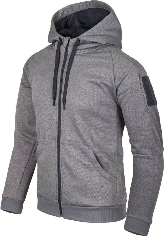 HELIKON Mikina s kapucňou Urban Tactical Hoodie - šedá (BL-UHF-PO-M3)