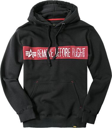 ALPHA INDUSTRIES Mikina RBF Hoody - čierna (168310/03)