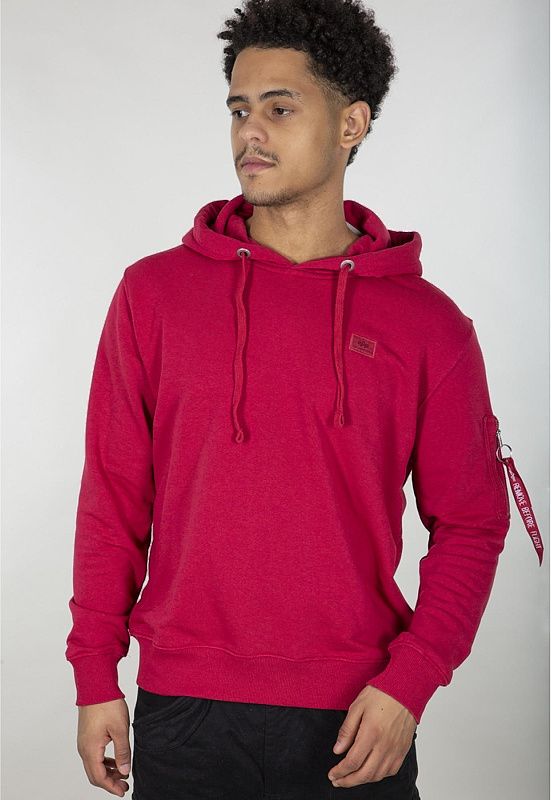 ALPHA INDUSTRIES Mikina X-Fit - RBF red (158321/523)
