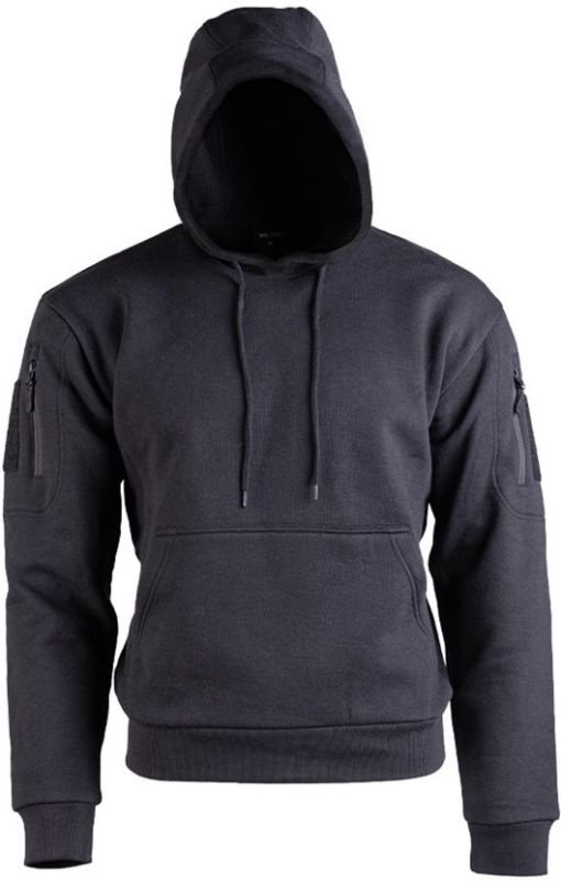 MILTEC Mikina s kapucňou Tactical Hoodie - čierna (11472302)