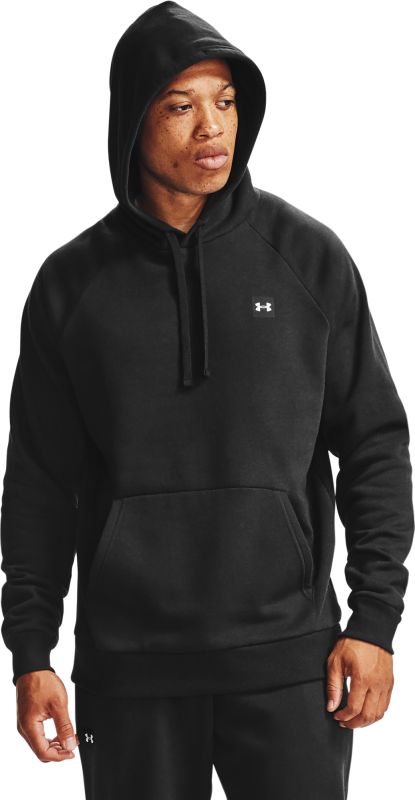 UNDER ARMOUR Mikina Rival Fleece Hoodie - čierna (1357092-001)