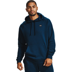 UNDER ARMOUR Mikina Rival Fleece Hoodie - modrá (1357092-408)