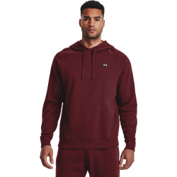 UNDER ARMOUR Mikina Rival Fleece Hoodie - červená (1357092-690)