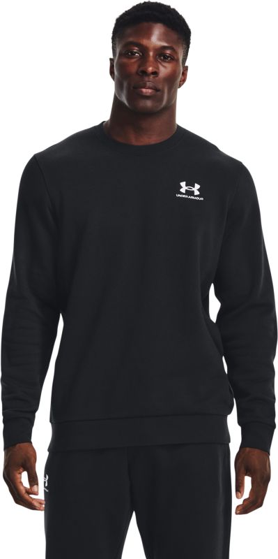 UNDER ARMOUR Mikina Essential Fleece Crew - čierna (1374250-001)