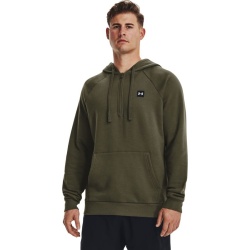 UNDER ARMOUR Mikina Rival Fleece 1/2 Zip HD - zelená (1373371-390)