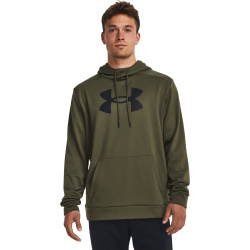 UNDER ARMOUR Mikina Armour Fleece Big Logo - marine OD green / black (1379743-390)