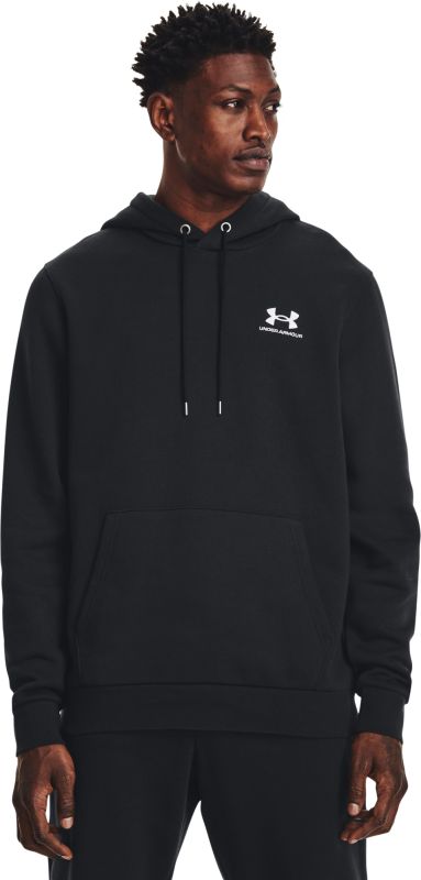 UNDER ARMOUR Mikina Essential Fleece Hoodie - čierna (1373880-001)