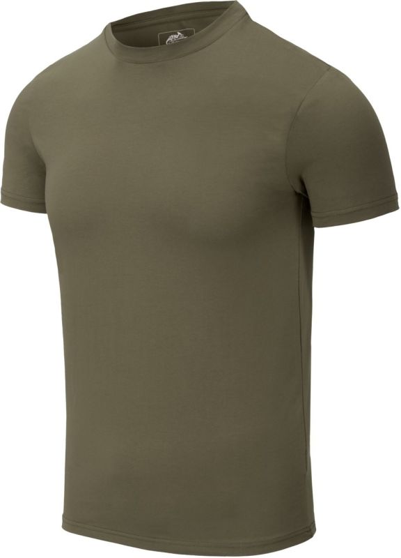 HELIKON Tričko Slim - olive green (TS-TSS-CC-02)