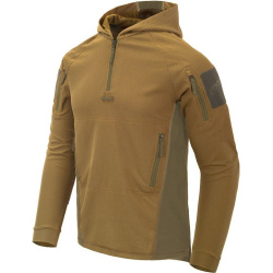 HELIKON Mikina s kapucňou Range Hoodie - TopCool - coyote / adaptive green (BL-BRH-TC-1112A)