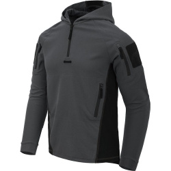 HELIKON Mikina s kapucňou Range Hoodie - TopCool - shadow grey / black (BL-BRH-TC-3501A)