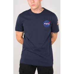 ALPHA INDUSTRIES Tričko Space Shuttle T - modré (176507/07)