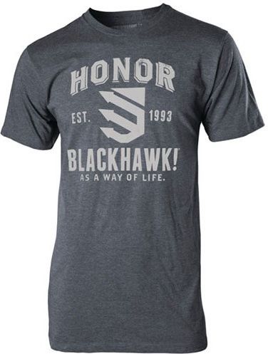 BLACKHAWK Tričko Honor Tee - čierne (GT01BK)