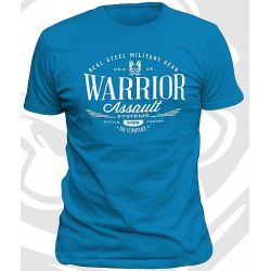 WARRIOR Tričko Vintage - caribbean blue (W-EO-TSHIRT-V-CAB)