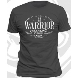 WARRIOR Tričko Vintage - charcoal (W-EO-TSHIRT-V-CHA)