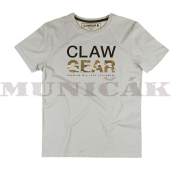 ClawGear Tričko MC Tee - Light Grey (22586)