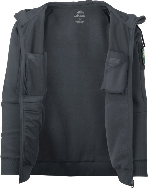 HELIKON Mikina s kapucňou Urban Tactical Hoodie Lite - zelená (BL-ULF-CB-82)