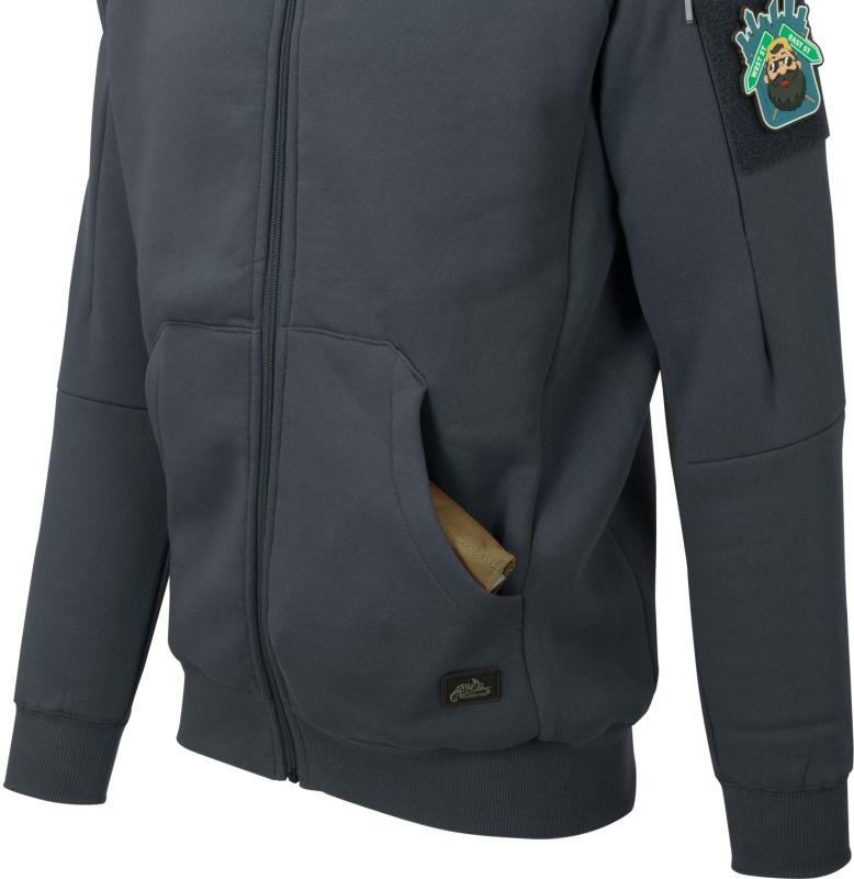 HELIKON Mikina s kapucňou Urban Tactical Hoodie Lite - čierna (BL-ULF-CB-01)