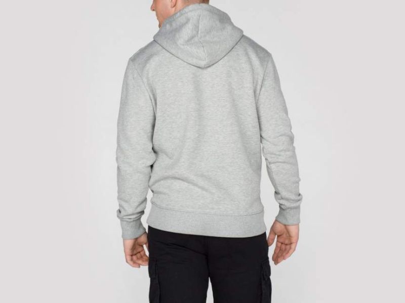 ALPHA INDUSTRIES Mikina RBF Hoody - šedá (168310/17)