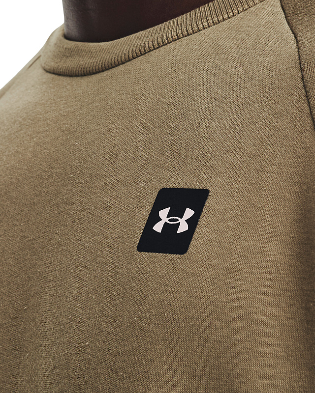 UNDER ARMOUR Mikina UA Rival Fleece Crew - zelená (1357096-361)