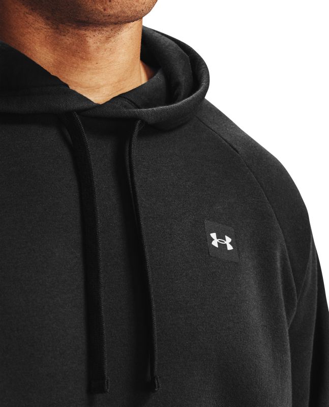 UNDER ARMOUR Mikina Rival Fleece Hoodie - čierna (1357092-001)