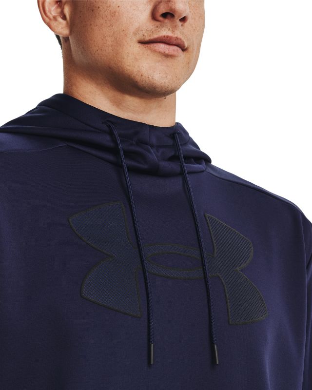 UNDER ARMOUR Mikina Armour Fleece Big Logo HD - navy (1373352-410)