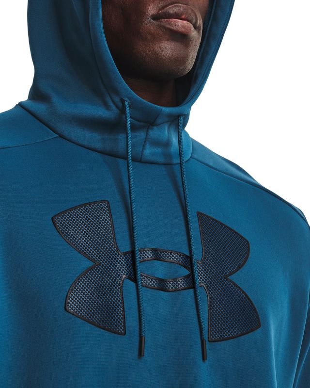 UNDER ARMOUR Mikina Armour Fleece Big Logo HD - modrá (1373352-437)