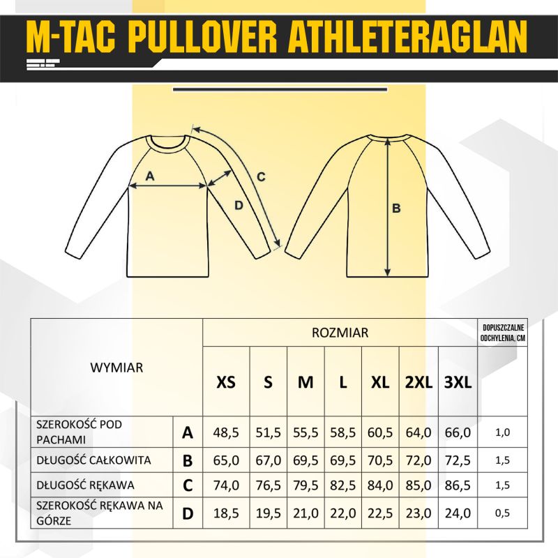 M-TAC Mikina Athlete Raglan - olive (20455062)