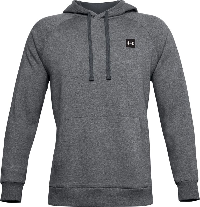 UNDER ARMOUR Mikina Rival Fleece Hoodie - šedá (1357092-012)