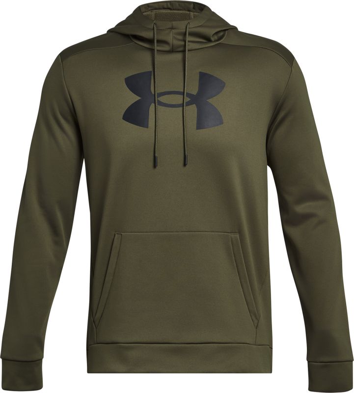 UNDER ARMOUR Mikina Armour Fleece Big Logo - marine OD green / black (1379743-390)