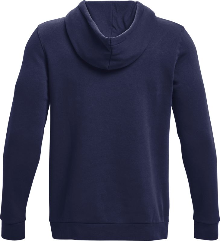 UNDER ARMOUR Mikina Essential Fleece Hoodie - navy (1373880-410)