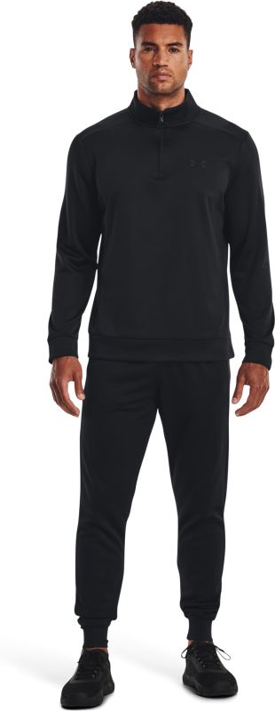 UNDER ARMOUR Mikina Armour Fleece 1/4 Zip - čierna (1373358-001)