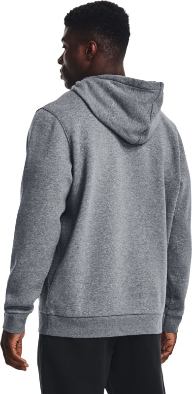 UNDER ARMOUR Mikina Essential Fleece Hoodie - šedá (1373880-012)