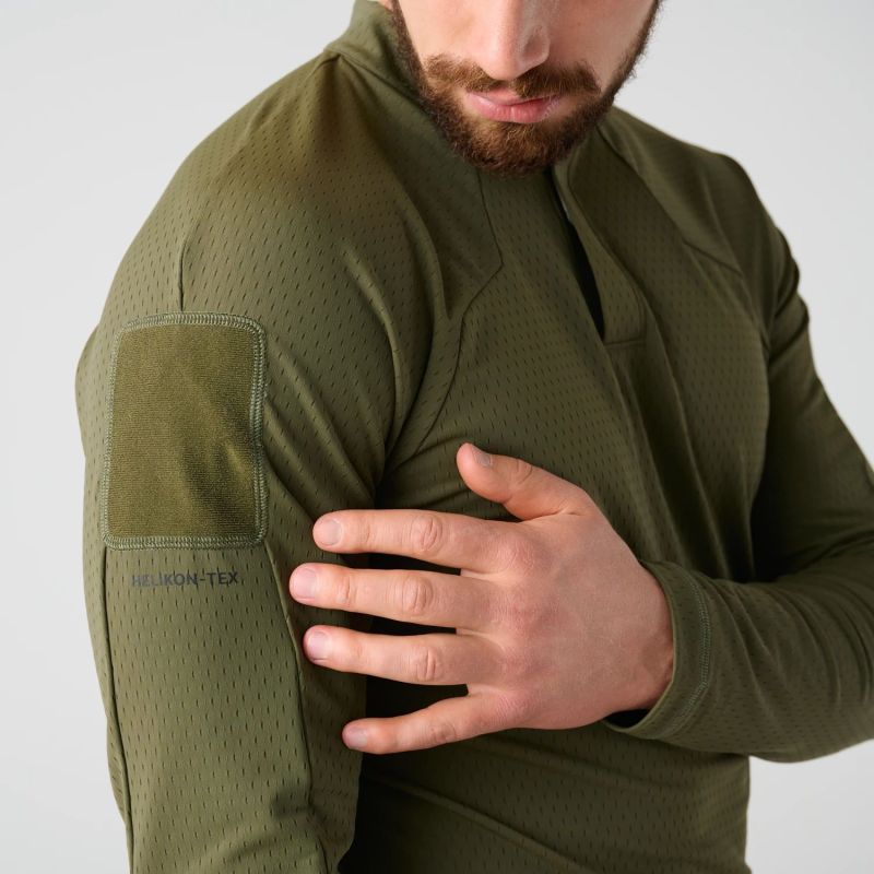HELIKON Tričko Apex Lightweight Combat - RAL7013 (BL-ALC-SN-81)