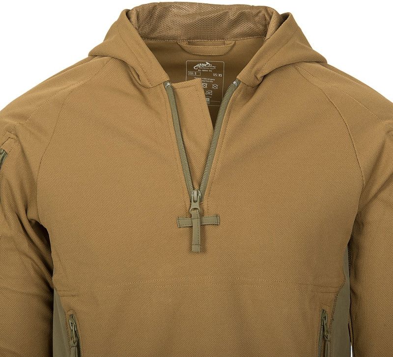 HELIKON Mikina s kapucňou RANGE HOODIE - TopCool - čierna (BL-BRH-TC-01)