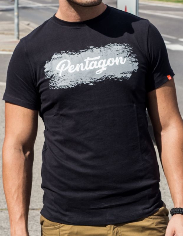 PENTAGON Tričko GRUNGE - čierne (K09012-GU-BLK)