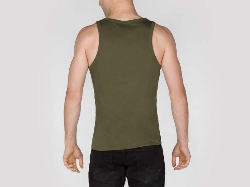 ALPHA INDUSTRIES Tielko Star Tank - dark green (176540/257)