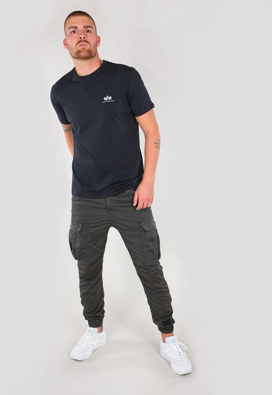 ALPHA INDUSTRIES Tričko BASIC T Small Logo - modré (188505/07)