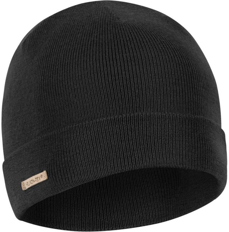 HELIKON Čiapka Winter Merino Beanie - čierna (CZ-WMB-MW-01)